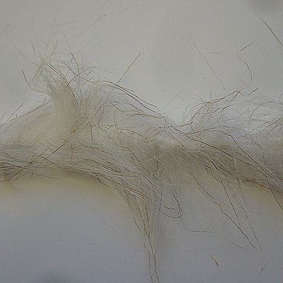 Krémová(Cream) LONG CHENILLE, HENDS, 125 cm, LCH133