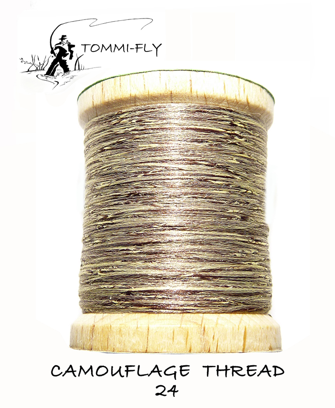 CAMOUFLAGE THREAD - dark brown