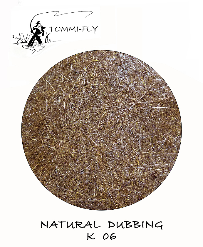 NATURAL DUBBING - RABBIT - hnědý