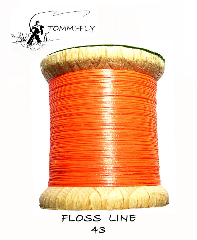 FLOSS LINE - fluo červená
