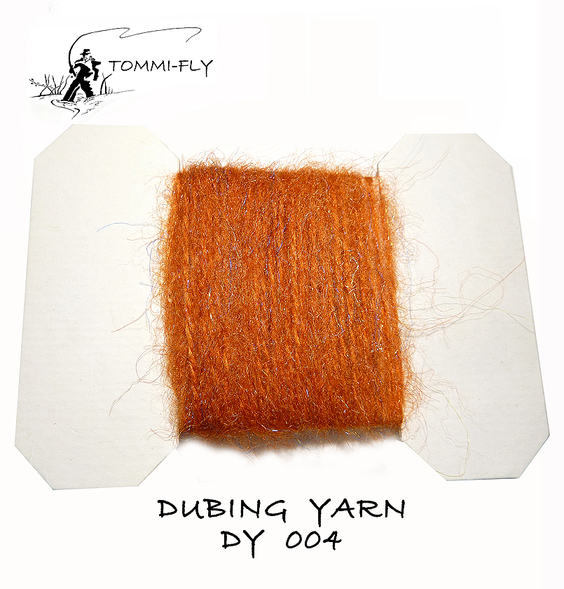 DUBBING YARN - oranžová
