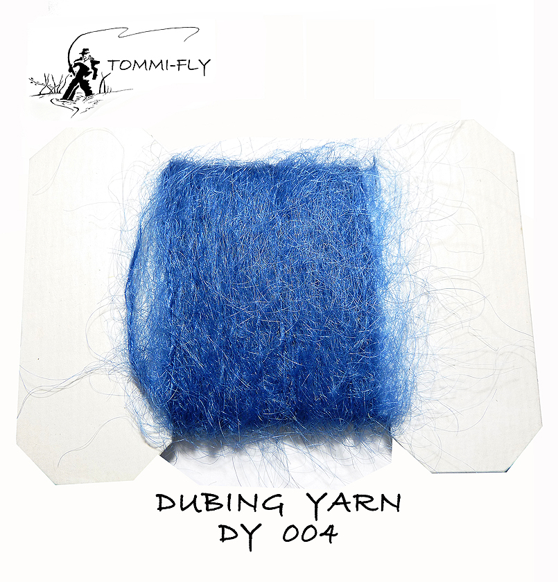 DUBBING YARN - modrá