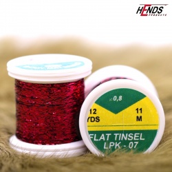 FLAT TINSEL - ČERVENÁ