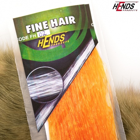 FINE HAIR - Oranžové perleťové vlasy