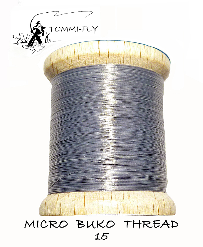 MICRO BUKO THREAD - šedá