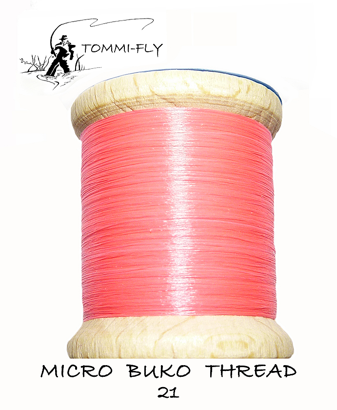MICRO BUKO THREAD - studená růžová