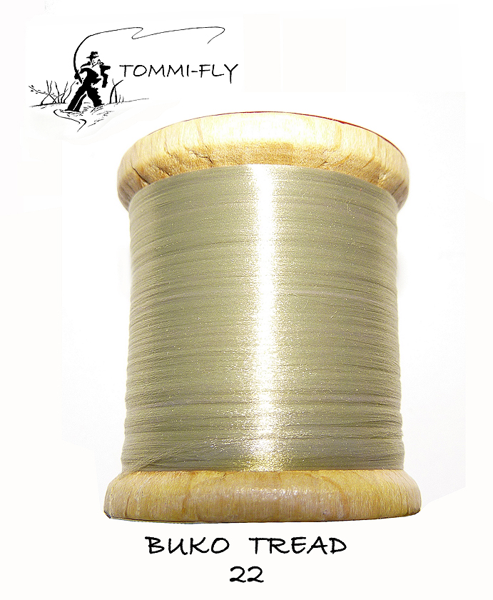 BUKO THREAD - šedozelená