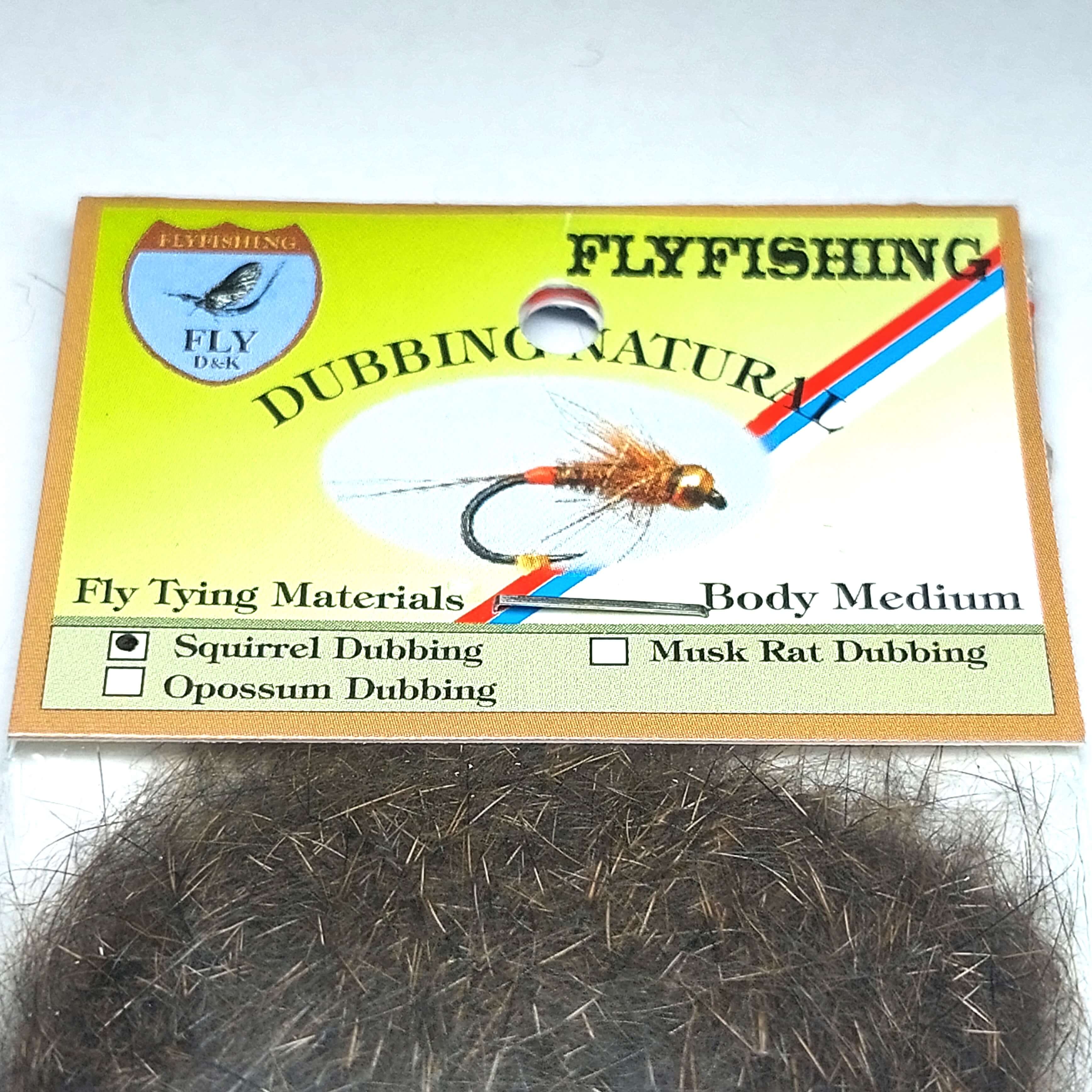 Veverka dubbing, tmavěhnědá