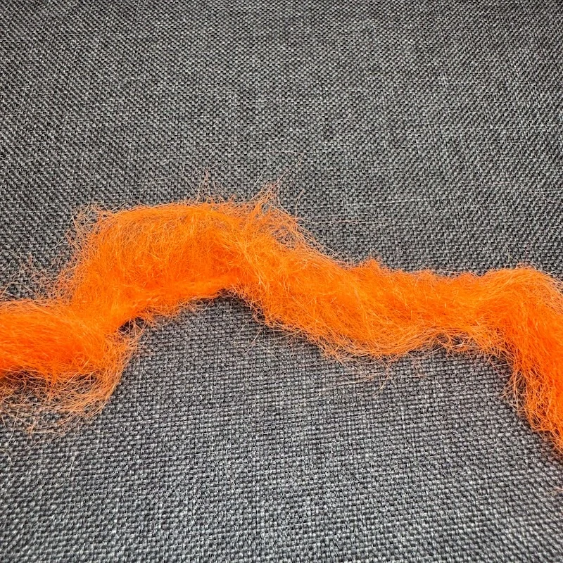 LONG CHENILLE - Oranžová