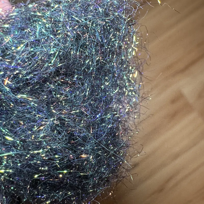 PEACOCK DUBBING - BRONZE/BLUE - violet effect