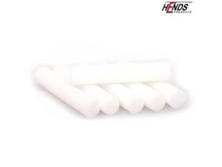 Bílé BOOBY EYES válečky, vel. 4 - 12 mm