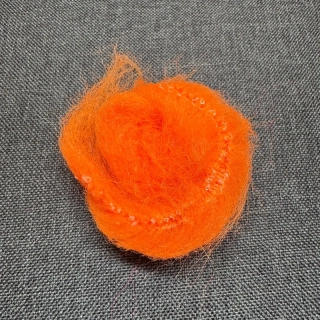 LONG CHENILLE - Oranžová