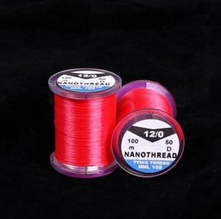 NANOTHREAD 50D - 12/0 Červená - Velká cívka
