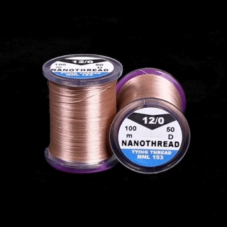 NANOTHREAD 50D - 12/0 Světle hnědá - Velká cívka