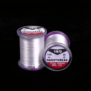 NANOTHREAD 20D - 22/0 Transparentní - Velká cívka