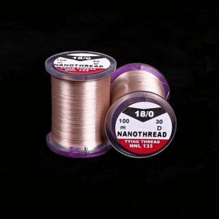NANOTHREAD 30D - 18/0 Světle hnědá - Velká cívka