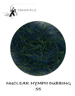 NUCLEAR NYMPH DUBBING - Paris Blue Green