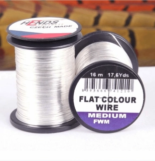 FLAT COULOUR WIRE MEDIUM - BRIGHT GREY FWM00
