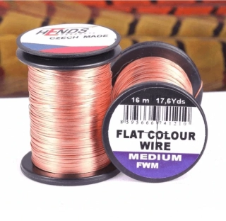 FLAT COLOUR WIRE MEDIUM - COPPER FWM02