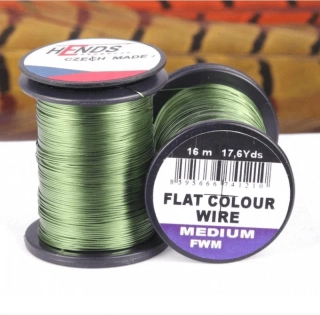 FLAT COULOUR WIRE MEDIUM - BRIGHT GREY FWM15