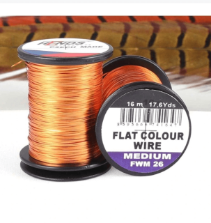 FLAT COULOUR WIRE MEDIUM - BRIGHT GREY FWM26
