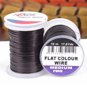 FLAT COULOUR WIRE MEDIUM - BRIGHT GREY FWM30