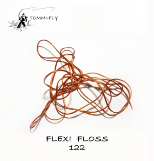 FLEXI FLOSS - červenohnědá