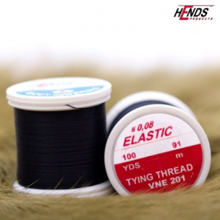 Černá elastická vaz. nit ELASTIC
