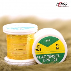 FLAT TINSEL - ŽLUTÁ PERLEŤOVÁ